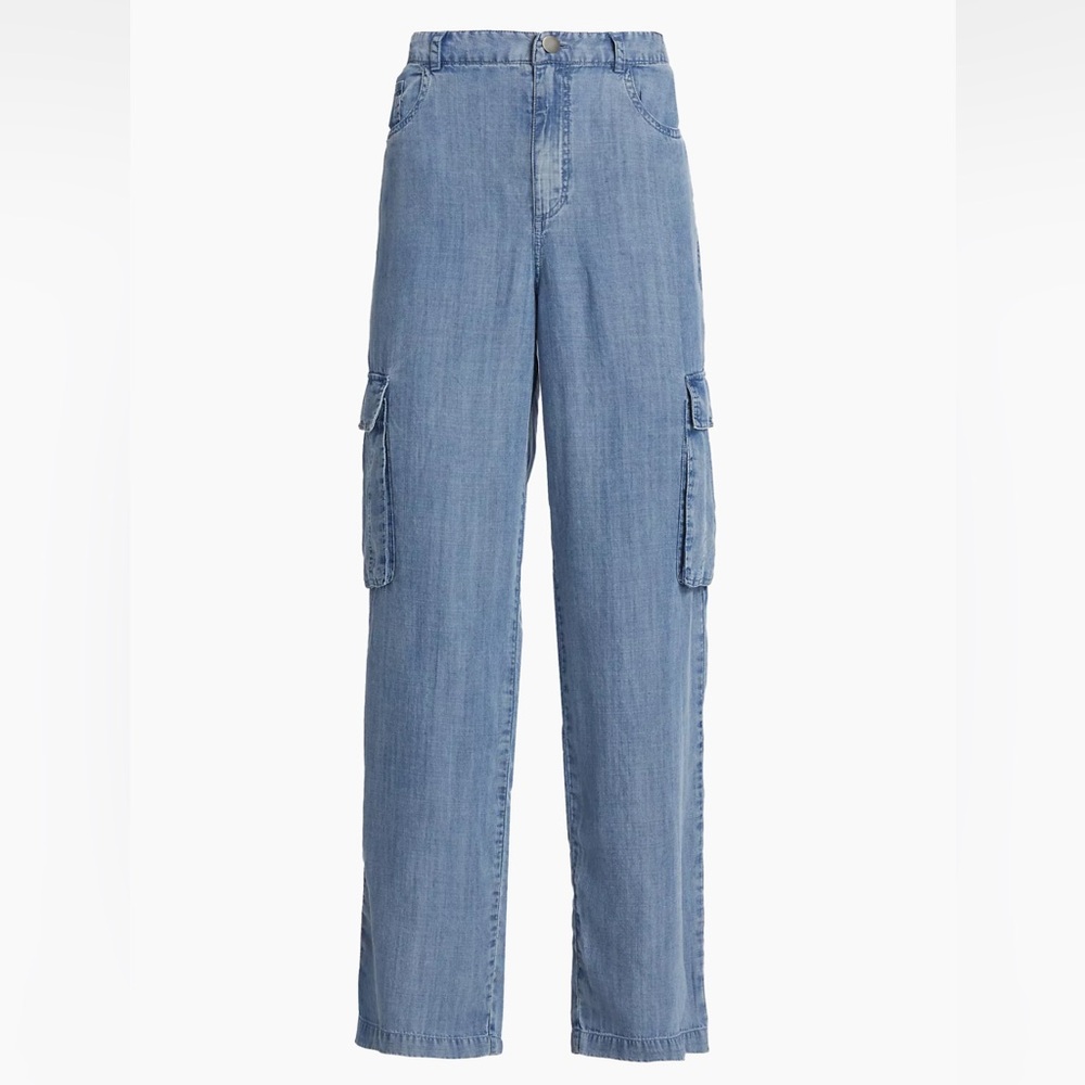 Splendid Aven Denim Cargo Pants, XS, new, never used.